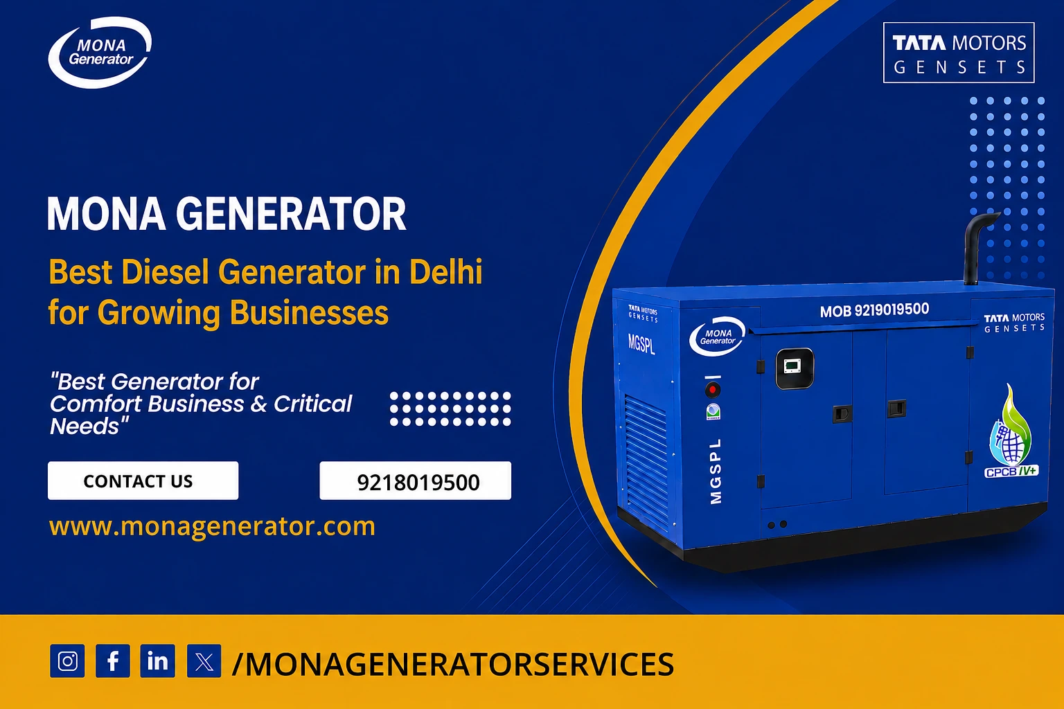 Best Diesel Generator in Delhi for Growing Businesses